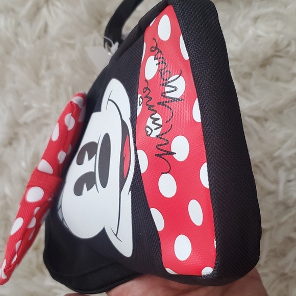 Mini Mouse Wristlet Phone Holder Mini Purse Red Black Ruz Grupo - Picture 6 of 8
